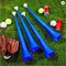 4 Pieces Collapsible Stadium Horn (Blue) 24 Inch Vuvuzela Plastic Trumpet Horn Blow Horn Noisemakers for Sporting Events Graduation Games School Sports Party Supplies Favors Accessories